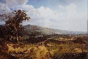 Theodore Fourmois Landscape in the Ardennes Spain oil painting artist